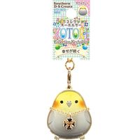 セキセイブルー☆小鳥シリーズ☆他レジンキーホルダー計6点 セキセイブルー☆小鳥シリーズ☆ レジンキーホルダー