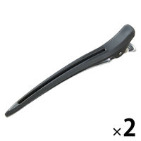 【m】ヘアクリップ 黒 バンスクリップ ヘアクリップ レディース[品番：AGCW0004468