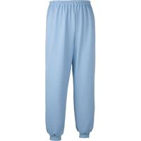 日本エンゼル スクエアニット　裾リブ付きズボン　5113　サックス　L 1枚　【介護用衣類】介援隊カタログ U0179（直送品）