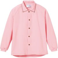 日本エンゼル サニーポロシャツ（長袖）　5585-A　ピンク　S 1枚　【介護用衣類】介援隊カタログ（直送品）