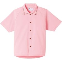 日本エンゼル サニーポロシャツ（半袖）　5585-A　ピンク　L 1枚　【介護用衣類】介援隊カタログ（直送品）
