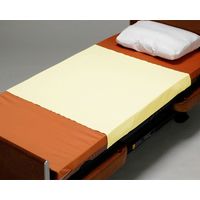 ニシキ リバーシブルソフト防水シーツ　リネン対応　R9750　クリーム　100×145 1枚　介援隊カタログ（直送品）