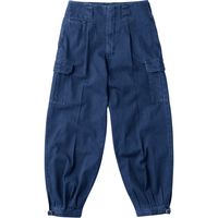 HOOH カーゴニッカ 1454-52インディゴブルー 100 村上被服 1セット（2着入）（直送品）