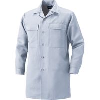 HOOH ロングオープンシャツ 2001-39シルバーグレー M 村上被服 1セット（2着入）（直送品）