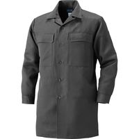 HOOH ロングオープンシャツ 2001-43スミクロ M 村上被服 1セット（2着入）（直送品）