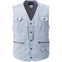 HOOH ベスト 2009-39シルバーグレー 6L 村上被服 1セット（2着入）（直送品）