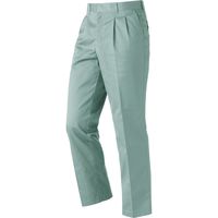 HOOH ツータックパンツ 2405-ミントグリーン 115 村上被服 1セット（2着入）（直送品）