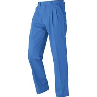 HOOH ツータックパンツ(脇ゴム) 343-スモークブルー S 村上被服 1セット（2着入）（直送品）