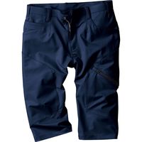 HOOH カーゴハーフパンツ（ストレッチ） 6888-1ネイビー M 村上被服 1セット（2着入）（直送品）