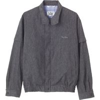 ケアファッション ブルゾン　89754-11　チャコール　M 1枚　【介護用衣類】介援隊カタログ（直送品）