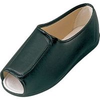 マリアンヌ製靴 リハビリシューズ　W601　左足　黒　21.0cm 1個　介援隊カタログ（直送品）