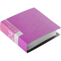 バッファロー ＣＤ＆ＤＶＤファイルケース　ブックタイプ　２４枚収納　ピンク BSCD01F24PK 1個（直送品）