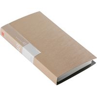 バッファロー ＣＤ＆ＤＶＤファイルケース　ブックタイプ　４８枚収納　ベージュ BSCD01F48BG 1個（直送品）
