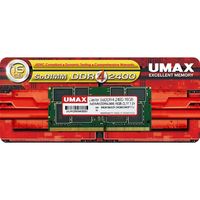 UMAX ノートＰＣ用メモリー　ＳＯーＤＩＭＭ　ＤＤＲ４ー２４００　１６ＧＢ　１枚組 UM-SODDR4S-2400-16G 1個（直送品）
