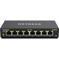 NETGEAR ＧＳ３０８Ｅ　ギガビット８ポート　アンマネージプラス・スイッチ GS308E-100JPS 1台