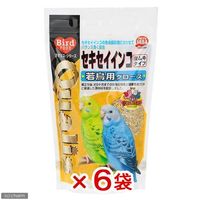 ペッズイシバシ クオリス セキセイインコ若鳥用グロース ４００ｇ×６袋 172589（直送品）