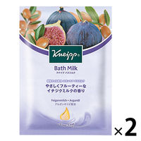 入浴剤 クナイプ バスミルク イチジクミルクの香り 分包 40ml 1セット（2包）クナイプジャパン