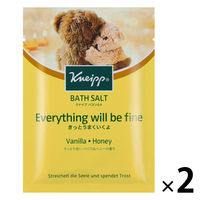 入浴剤 クナイプ バスソルト バニラ＆ハニーの香り 分包 50g 1セット（2包）クナイプジャパン