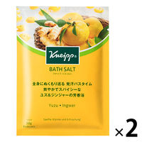入浴剤 クナイプ バスソルト ユズ＆ジンジャーの香り 分包 50g 1セット（2包）クナイプジャパン