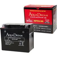 【バイク用品】AQUA DREAM（アクアドリーム） バイク用バッテリーシールド型MF ADTX12-BS 1個（直送品）