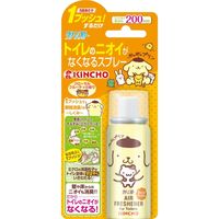 トイレのニオイがなくなる スプレー ポムポムプリン 200回用 フローラルフルーティ 1ケース24本入 大日本除虫菊 キンチョー（取寄品）