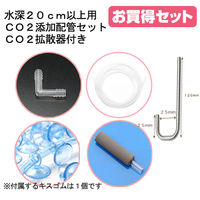 水深２０ｃｍ以上用ＣＯ２添加配管セット　ＣＯ２拡散器付き 2250003380090 １セット（直送品）