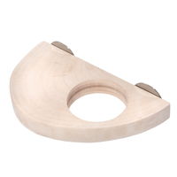 リーフ 国産 天然素材のお食事ステージ くりの木 カップタイプシリーズ用 398299 1個（直送品）