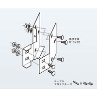 ネグロス電工 段違い継ぎ金具スーパーダイマ SDDPD3010