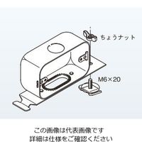 ネグロス電工 コンセントボックスステンレス SDBC1 1個（直送品）