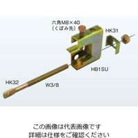 ネグロス電工 メッセンジャーワイヤ引止金具 HK1 1箱(20組)（直送品）