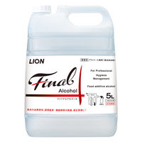 ファイナルアルコール アルコール除菌 業務用 大容量 詰替え 5L 1個 ライオン