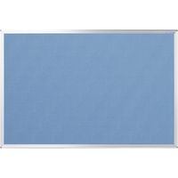 馬印 ワンウェイ掲示板　ブルー色 910×610 K23-741 1枚（直送品）