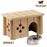 Ferplast ファープラスト　小動物用　木製ハウス　ＳＩＮ　4641 8010690041216 1個（直送品）