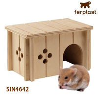 Ferplast ファープラスト　小動物用　木製ハウス　ＳＩＮ　4642 8010690041223 1個（直送品）