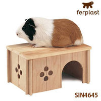 Ferplast ファープラスト　小動物用　木製ハウス　ＳＩＮ　4645 8010690041247 1個（直送品）