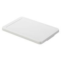 【SALE】 無印良品 ポリプロピレン収納ボックス用フタ ホワイトグレー 幅37.5×奥行25.5×高さ2.5cm 良品計画