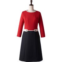 チクマ ワンピース A55701 13号 1着（直送品）