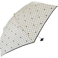 共栄工業 50cm スリム 折りたたみ傘（ドット柄）