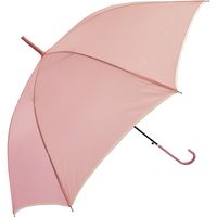 共栄工業 60cm 婦人用 パイピング ジャンプ傘 ピンク 20173 1セット（12本）（直送品）