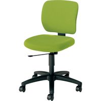 【組立設置込】コクヨ EAZA チェア 肘なし 総張り ナイロンキャスター リーフグリーン CR-G182F6GEQ3-W 1脚（直送品）