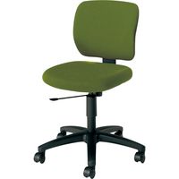 【組立設置込】コクヨ EAZA チェア 肘なし 総張り ナイロンキャスター オリーブグリーン CR-G182F6GEQ5-W 1脚（直送品）