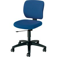 【組立設置込】コクヨ EAZA チェア 肘なし 総張り ナイロンキャスター インディゴブルー CR-G182F6GET5-W 1脚（直送品）