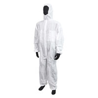 使いきり 不織布つなぎ服　不織布防護服　#7017　 川西工業