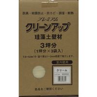 フジワラ化学 プレミアム珪藻土壁材3坪 クリーム 209573 1個（直送品）