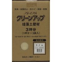 フジワラ化学 プレミアム珪藻土壁材3坪 ライム 209575 1個（直送品）