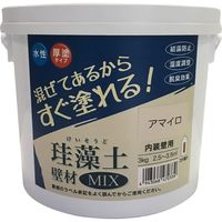 フジワラ化学 珪藻土 壁材MIX 3kg アマイロ 209608 1缶（直送品）