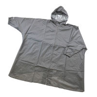 【アウトレット】Fab.Japan メディカルレインポンチョ　グレーベージュ FAB-001-1 1枚