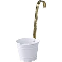 スパイス クラシカルボヌール ハンギングポット ホワイト Sサイズ JMGN7051WH 1個（直送品）