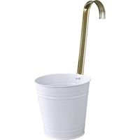 スパイス クラシカルボヌール ハンギングポット ホワイト Lサイズ JMGN7053WH 1個（直送品）