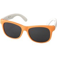 スパイス UVカットキッズファッショングラス オレンジホワイト インファント(0～3才） SFKY1522 1個（直送品）